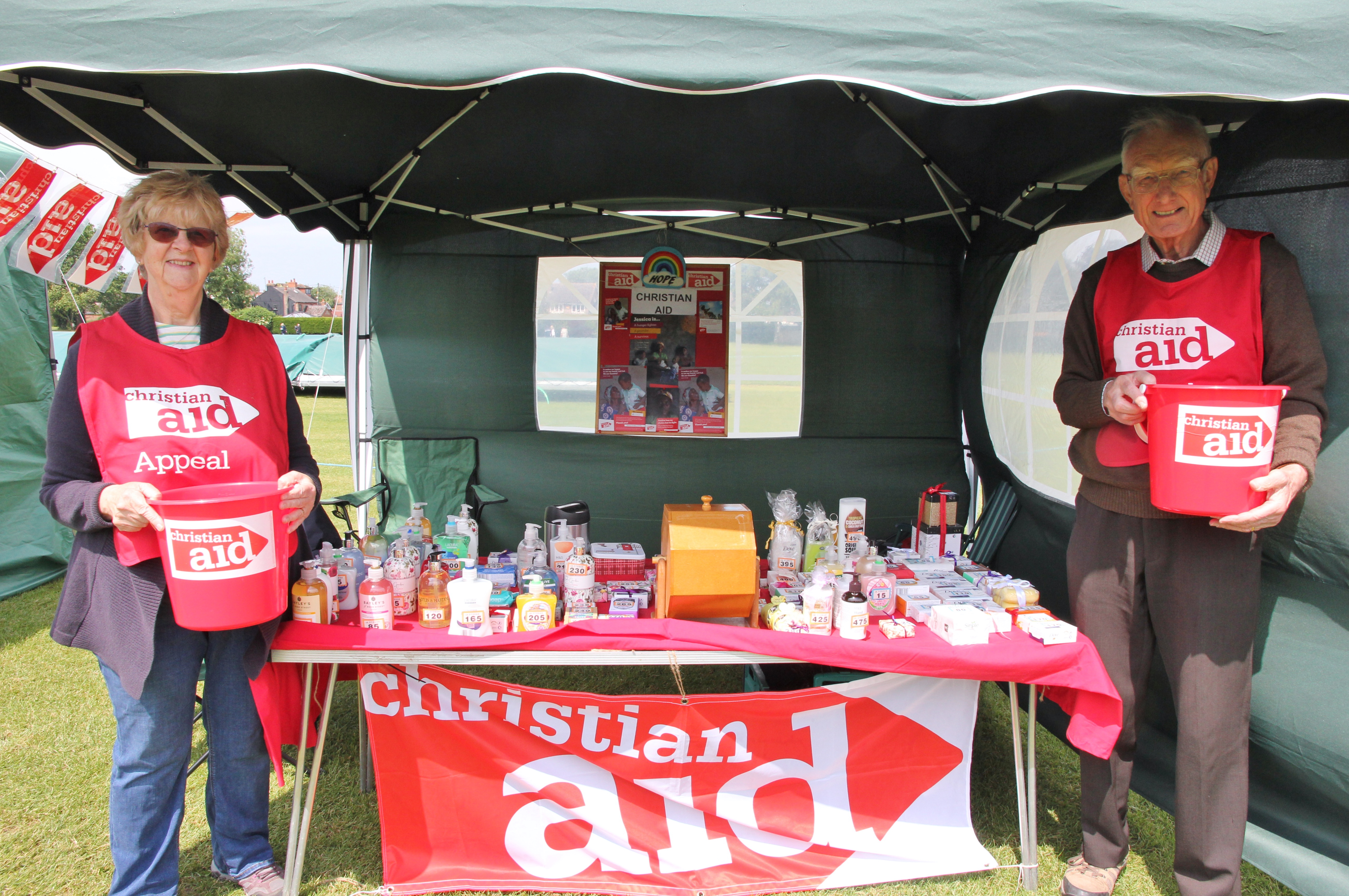 Mavis and Tony at Tombola